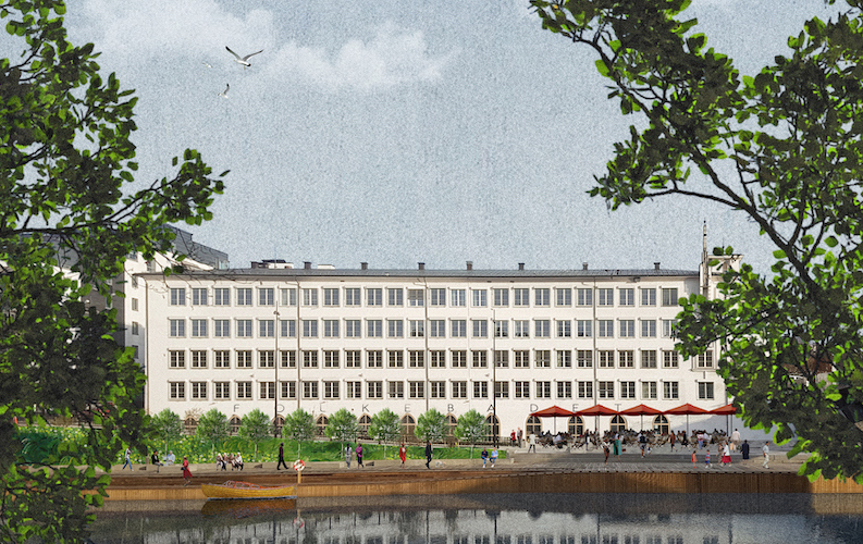 Sandvika Folkebad - ny storstue ved elvebredden!