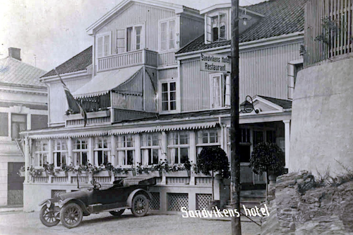 Gamle bygg i Sandvika - hva var "Geita"?