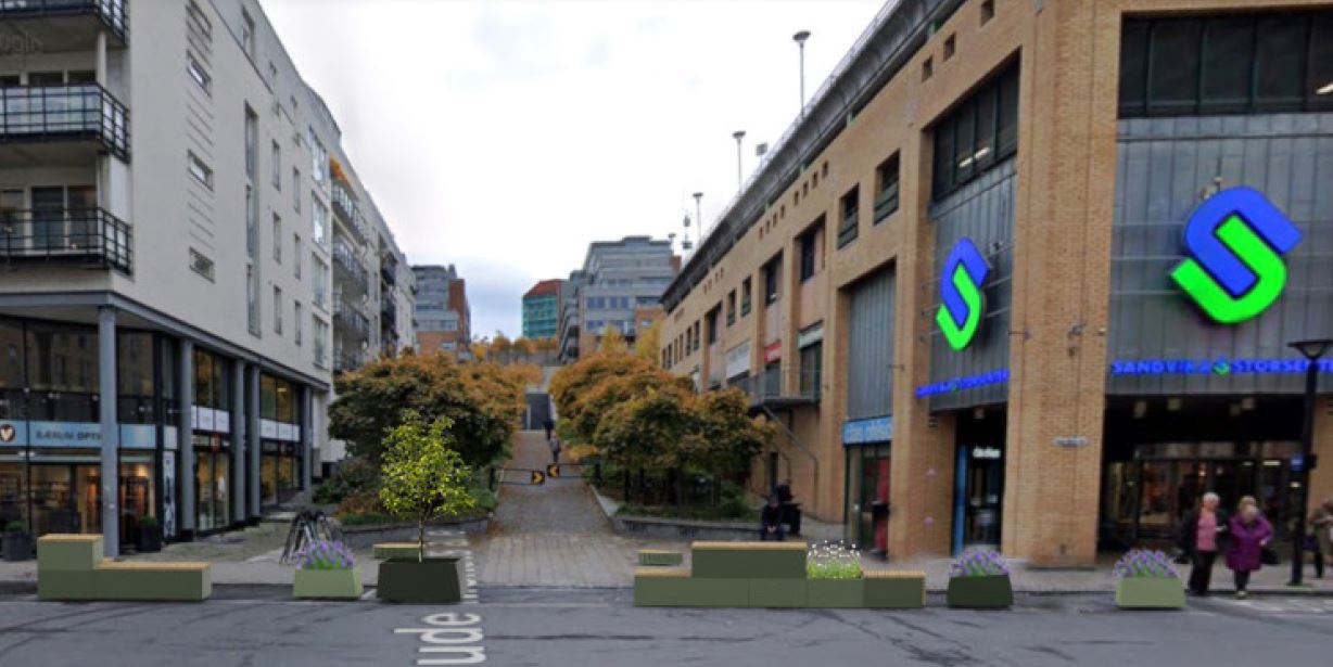 Endring av kjøremønster i Claude Monets allé