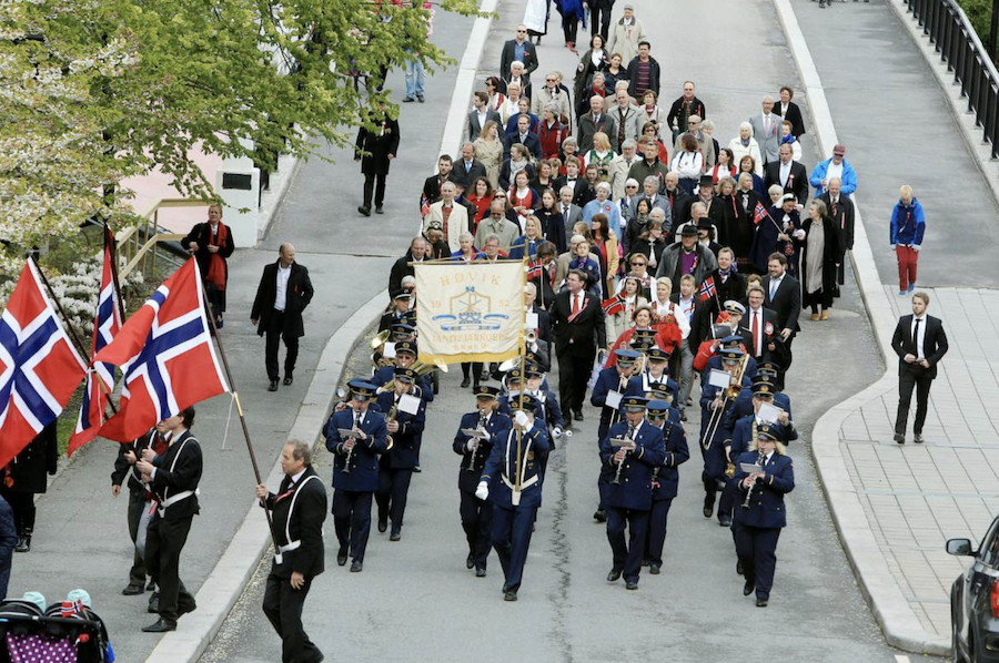 17. mai i Sandvika
