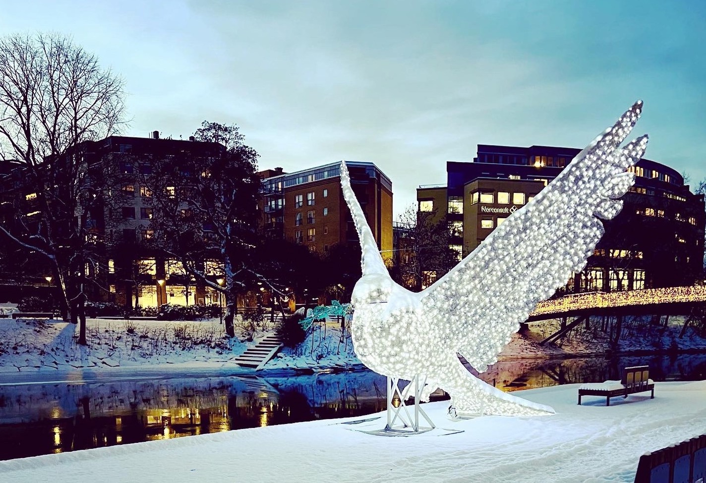 God jul fra oss i Sandvika Vel