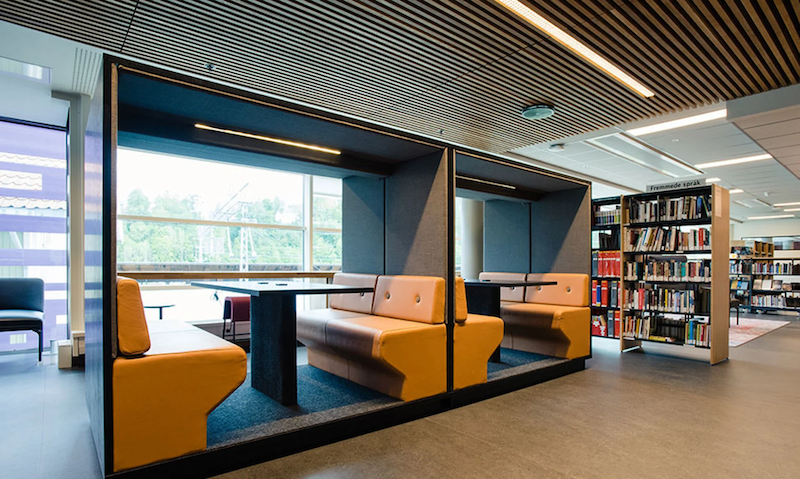 Biblioteket utvider til gateplan